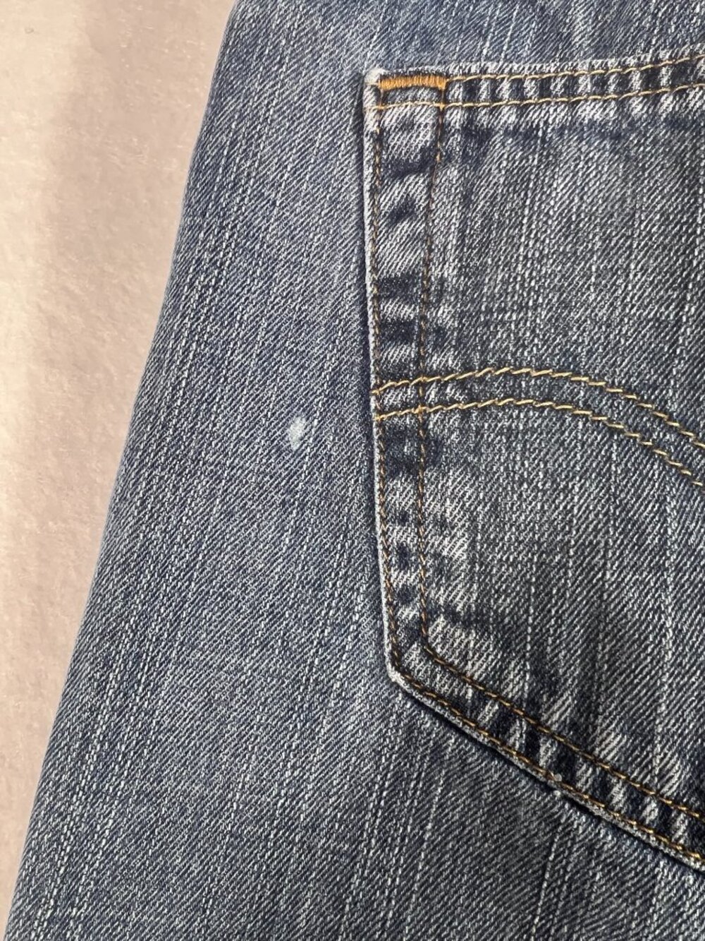 Levi's 569 Loose Straight Jeans Men's 32x30 Medium Wash Blue Denim Red Tab - Picture 11 of 11